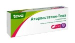 Аторвастатин-Тева, таблетки покрытые пленочной оболочкой 10 мг 30 шт