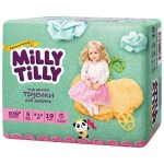 Подгузники-трусики для девочек, Milly Tilly (Милли Тилли) 9-14 кг №19 Юниор 5